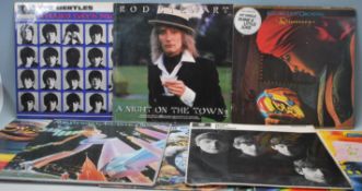 A good collection of vintage vinyl records from the 60s,70s & 80s to include The Beatles Hard Days