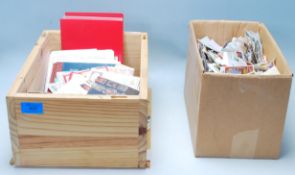 A collection of mixed all-world stamps dated from 19th century Victorian era, and later, to