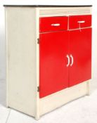 A vintage retro 1950s mid century two tone colouwa