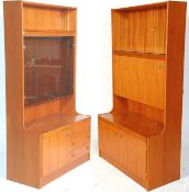 A pair of vintage retro mid 20th Century G Plan st