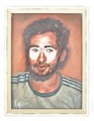 BRITISH MODERN ART - 20TH CENTURY AMATEUR PORTRAIT STUDY