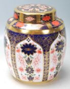 A large Royal Crown Derby bone china Old Imari pat