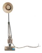 Herbert Terry & Sons - Model 1227 - An mid 20th century Anglepoise industrial factory work table /