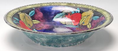 A Hancock & Sons Rubens Ware Bowl, hand painted by F.X Abraham 
