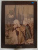 19TH CENTURY FRENCH TAPESTRY THE COUNTRY DENTIST