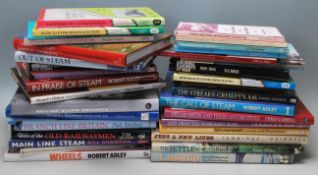 A collection of  25+ railway / steam related literature to include Britain's railways from the
