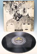 A vinyl long play LP record album by The Beatles – Revolver – Original Parlophone 1st U.K. Press –