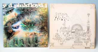 Two vinyl long play LP record albums by Pink Floyd to include – A Saucerful Of Secrets – EMI