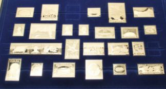 International Society of Postmasters Official Sterling Silver Proofs of the World’s Greatest Airmail