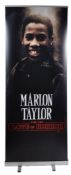 MONOPOLY EVENTS - AUTOGRAPHED BANNER - MARLON TAYLOR - IT