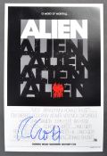 ALIEN - RIDLEY SCOTT - RARE AUTOGRAPHED MINI POSTER