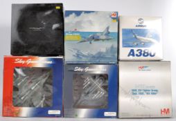 A COLLECTION OF 1/72 SCALE DIE CAST AVIATION MODELS