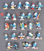 COLLECTION OF VINTAGE PEYO SMURF FIGURES / FIGURINES