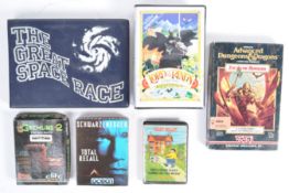 COLLECTION OF VINTAGE COMPUTER GAMES - AMIGA, SPECTRUM ETC