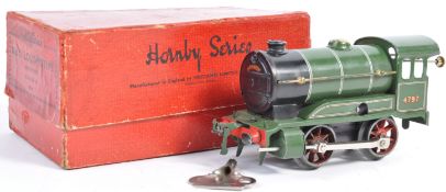 VINTAGE HORNBY SERIES 0 GAUGE CLOCKWORK LOCOMOTIVE