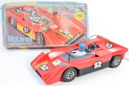 ORIGINAL VINTAGE MISTER P MCLAREN BATTERY OPERATED TOY