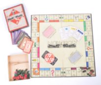 RARE WAR TIME MONOPOLY BOARD GAME