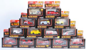 COLLECTION OF ASSORTED CORGI TOY DIECAST FIRE HEROES VEHICLES