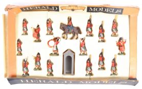 RARE BOXED SET OF BRITAINS / HERALD PLASTIC MODEL SOLDIERS