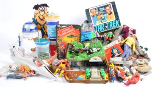 COLLECTION OF ORIGINAL VINTAGE TV AND FILM RELATED TOYS