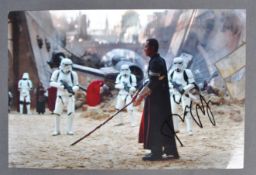 STAR WARS - DONNIE YEN - SIGNED 8X12