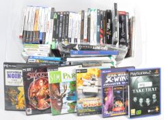 COLLECTION OF ASSORTED VIDEO GAMES - PS2, PS3, NINTENDO DS ETC