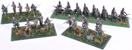 COLLECTION OF 1/32 SCALE PLASTIC NAPOLEONIC FIGURES