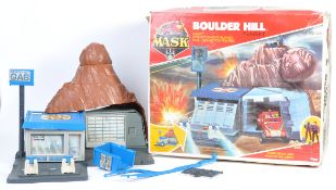 VINTAGE KENNER MASK ' BOULDER HILL ' ACTION FIGURE PLAYSET