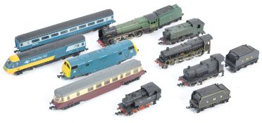 COLLECTION OF N GAUGE MODEL RAILWAY LOCOMOTIVES