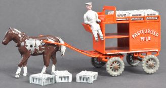RARE VINTAGE LARGE LESNEY DIECAST MODEL PASTEURISED MILK WAGON