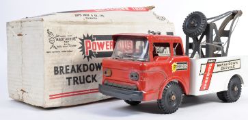 ORIGINAL MARX BREAKDOWN TRUCK TINPLATE TOY