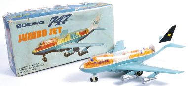 CHARMING RARE VINTAGE HONG KONG BOAC BOEING 737 TOY