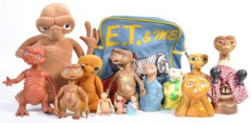 A COLLECTION OF E.T RELATED TOYS AND MEMORABILIA