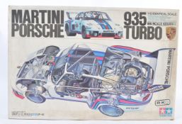 ORIGINAL VINTAGE TAMIYA 1/12 SCALE MARTINI PORSCHE MODEL KIT