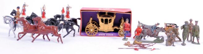 COLLECTION OF ASSORTED LEAD SOLDIERS & FIGURES