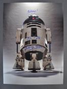 STAR WARS - KENNY BAKER - R2-D2 INCREDIBLE SIGNED 16X12 PHOTO