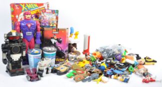 LARGE COLLECTION ASSORTED TV AND FILM RELATED TOYS