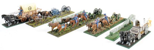 COLLECTION OF 1/32 SCALE PLASTIC NAPOLEONIC FIGURES