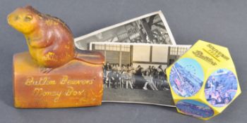 COLLECTION OF VINTAGE BUTLINS MEMORABILIA - MONEY BOX ETC