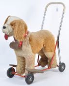 VINTAGE LINES BROTHERS ST BERNARD PUSH-ALONG DOG