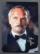 JAMES BOND - JULIAN GLOVER AUTOGRAPHED 8X12