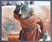 STAR WARS CELEBRATION II - OFFICIAL AUTOGRAPHED 8X10