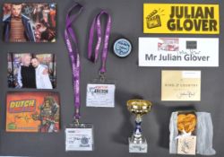 COLLECTION OF ASSORTED JULIAN GLOVER RELATED EFFECTS