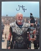 TROY (2004) - JULIAN GLOVER AUTOGRAPHED PHOTOGRAPH