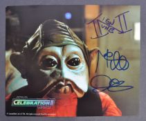 STAR WARS CELEBRATION II - OFFICIAL AUTOGRAPHED 8X10