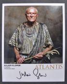 ATLANTIS (BBC TV SERIES) - JULIAN GLOVER AUTOGRAPHED PHOTOGRAPH