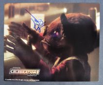 STAR WARS CELEBRATION II - OFFICIAL AUTOGRAPHED 8X10