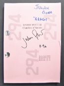 HARRY POTTER & THE CHAMBER OF SECRETS - JULIAN GLOVER'S SCRIPT