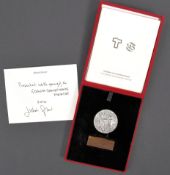 JULIAN GLOVER'S PERSONALLY PRESENTED SHAKESPEARE COIN