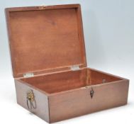 A 19th Century Georgian mahogany rectangular games